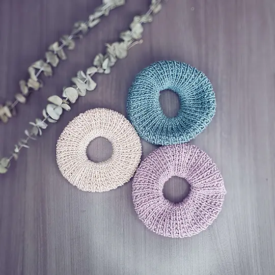 Chouchous texturés crochetés par Boo Créas Accessoires artisanaux